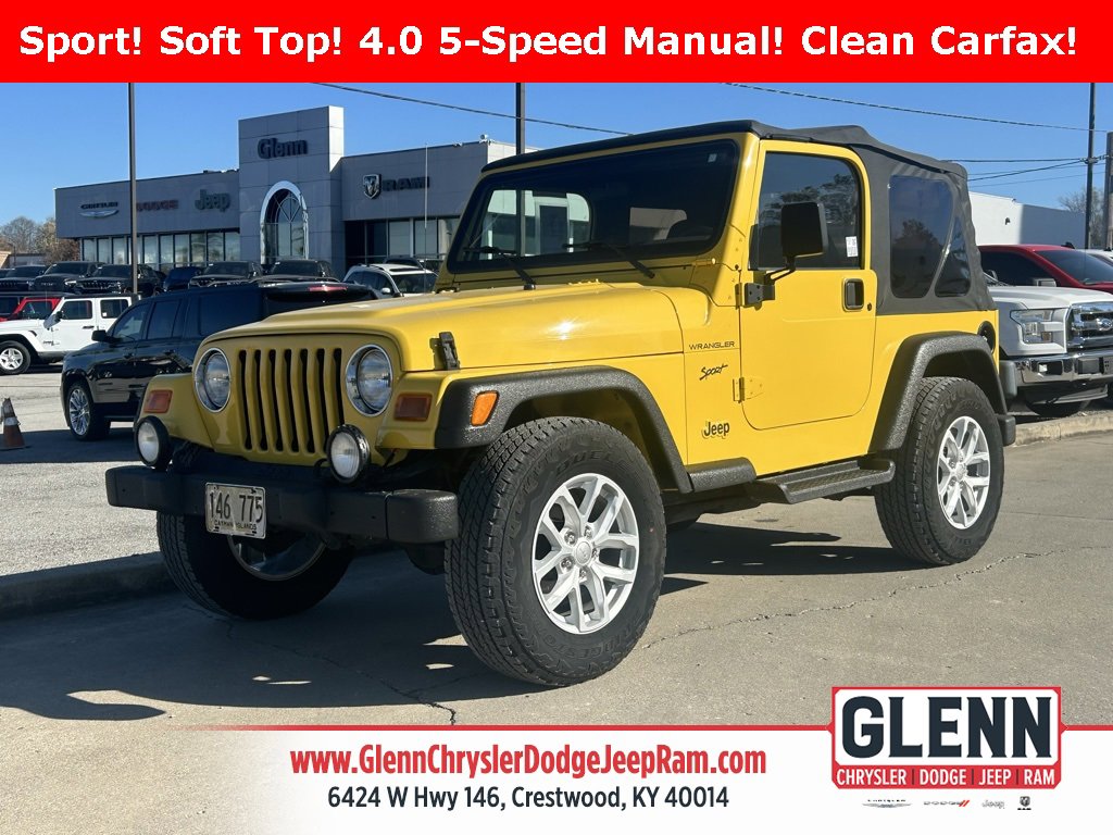 Used 2002 Jeep Wrangler Sport image 1