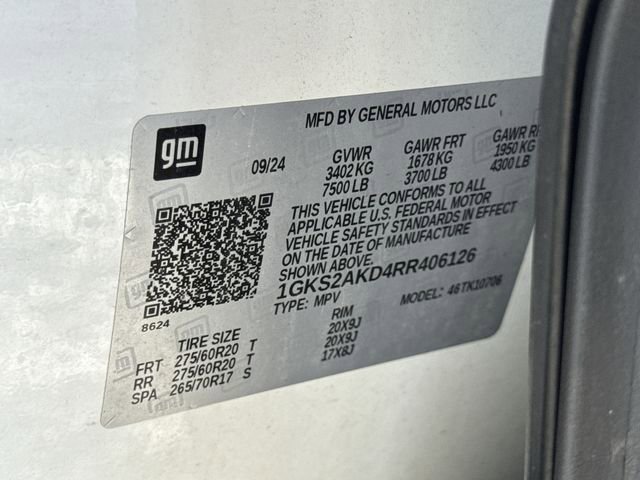 Certified 2024 GMC Yukon SLE w/ LPO, Floor Liner Package image 34