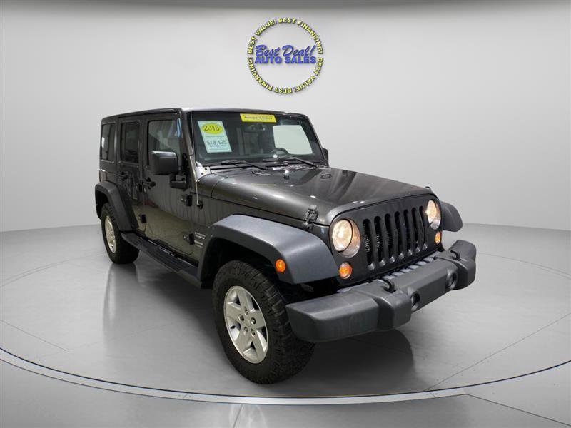 Used 2018 Jeep Wrangler Unlimited Sport S AWD/4WD image 5