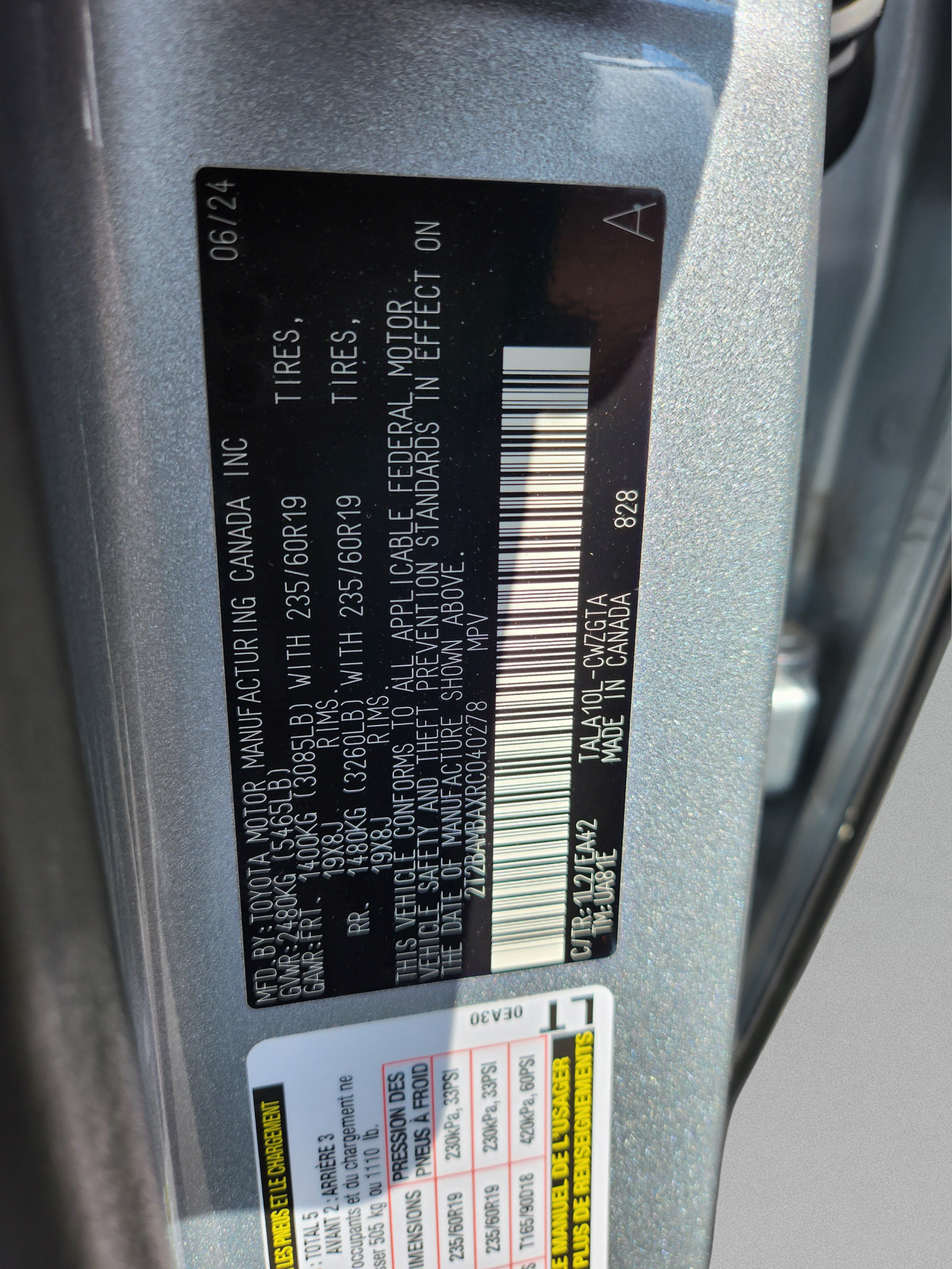 Certified 2024 Lexus RX 350 Premium w/ Cold Area Package FWD image 28