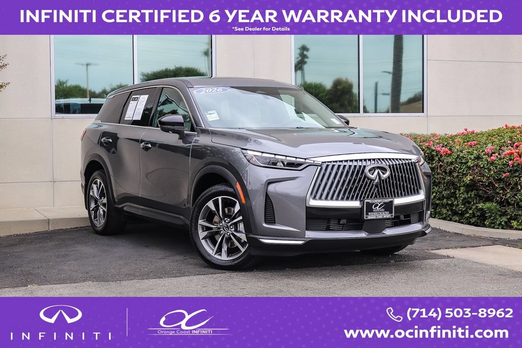 Certified 2026 INFINITI QX60 Pure w/ Cargo Package