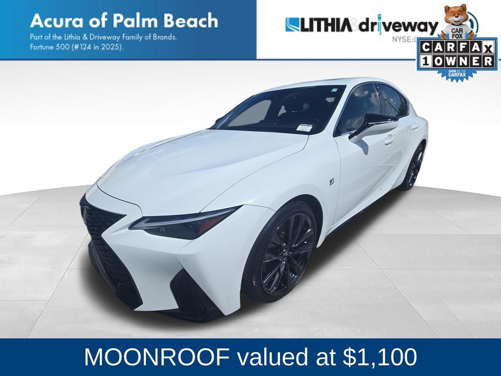 Used 2024 Lexus IS 350 F Sport w/ Memory Package