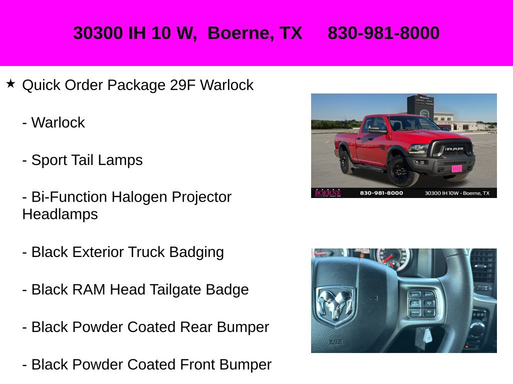 Used 2024 RAM 1500 Warlock w/ Trailer & Traction Group AWD/4WD image 10