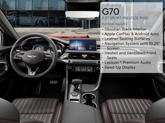 New 2026 Genesis G70 3.3T Sport Prestige image 17