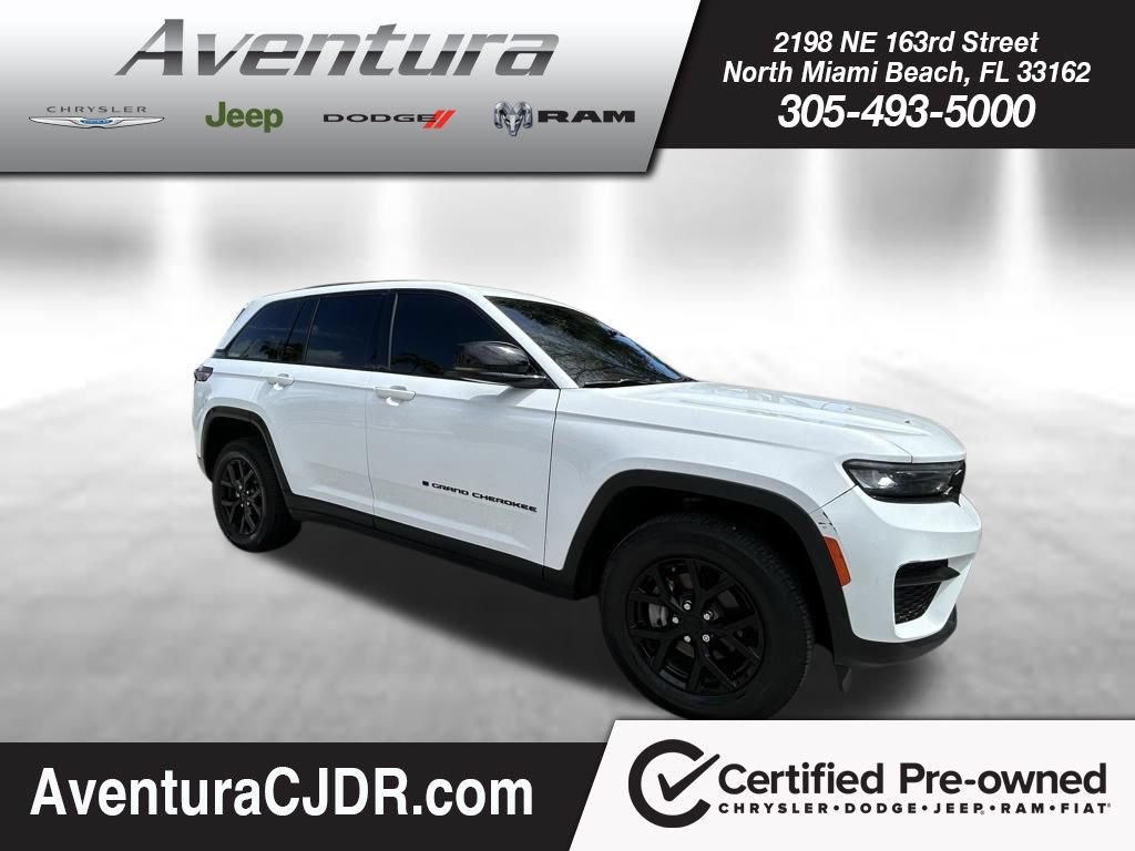 Certified 2024 Jeep Grand Cherokee Altitude