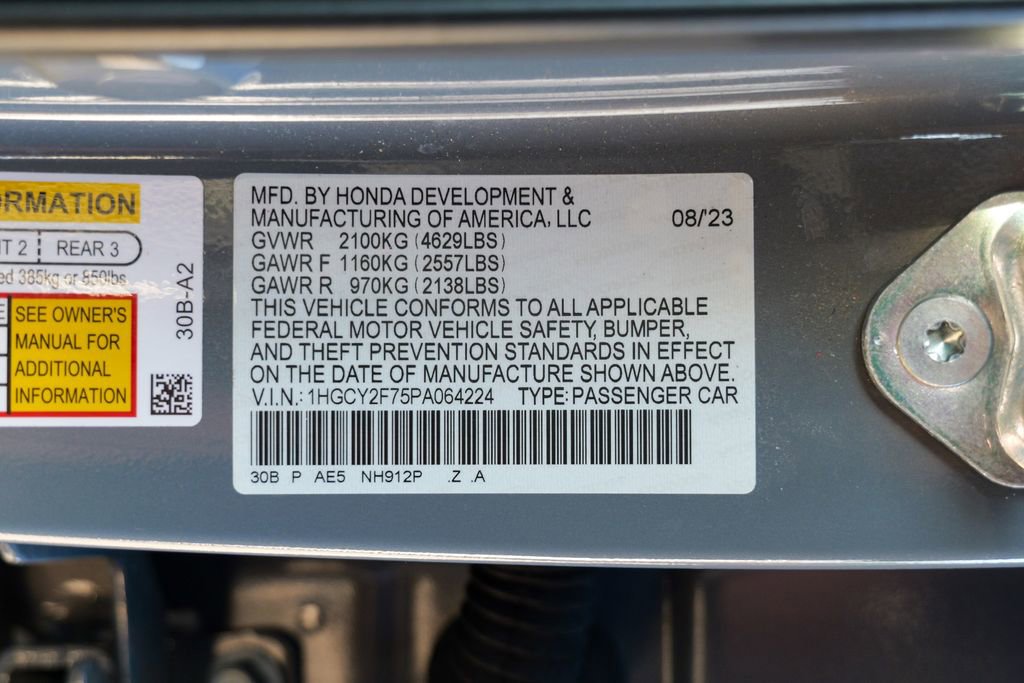 Used 2023 Honda Accord Sport image 55