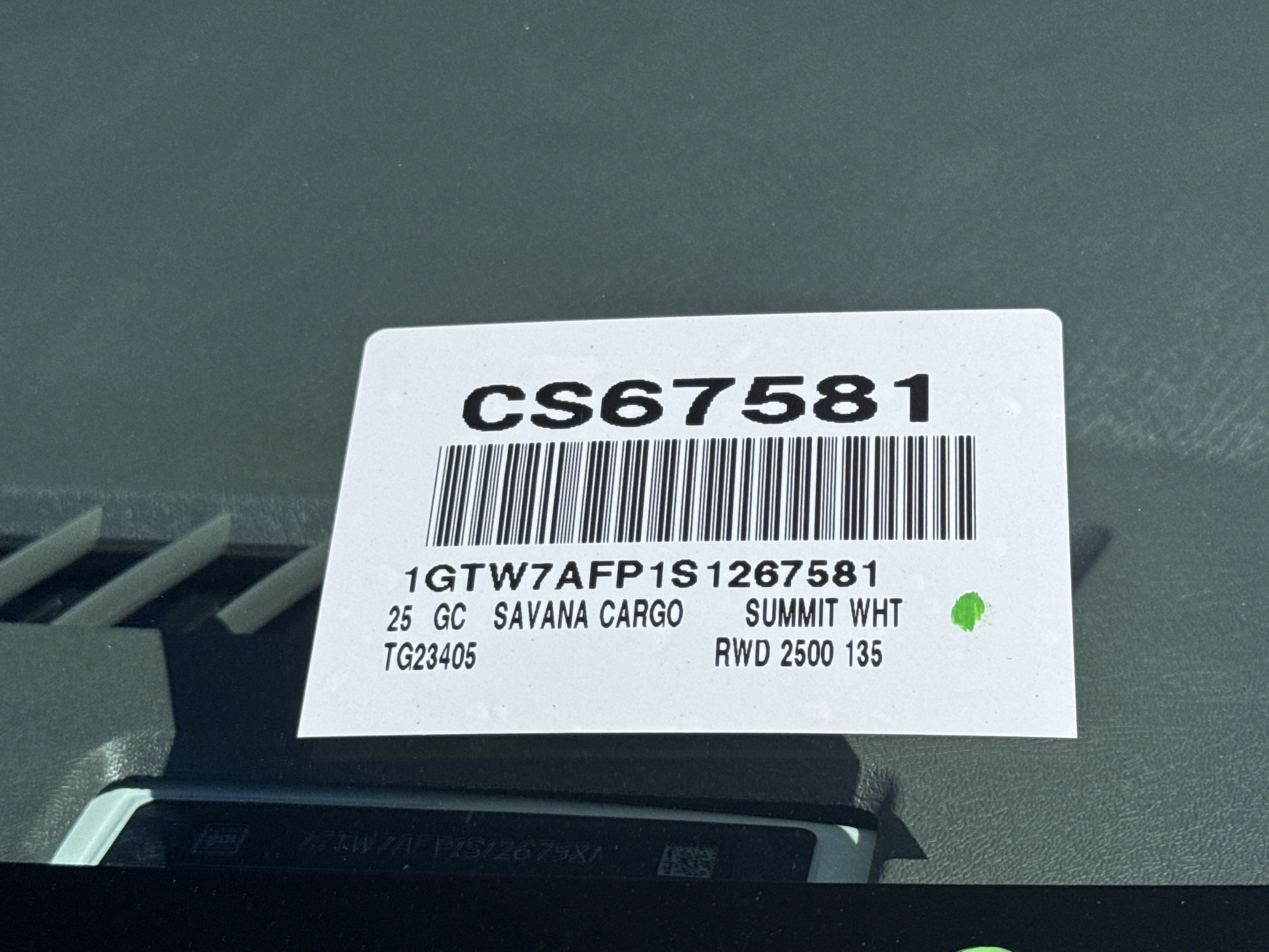 New 2025 GMC Savana 2500 w/ Driver Convenience Package RWD image 37