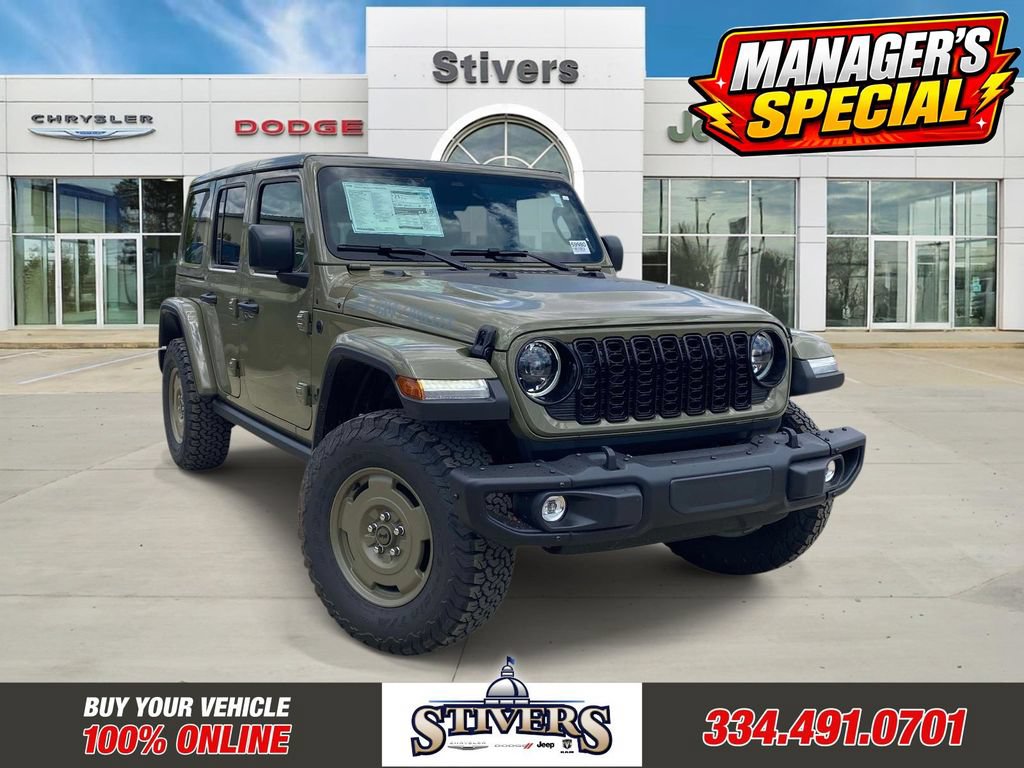 New 2026 Jeep Wrangler Unlimited Sport