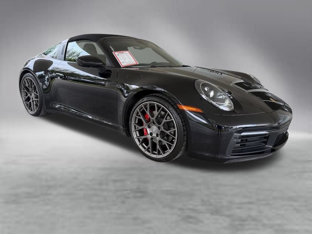 Used 2021 Porsche 911 Targa 4S w/ Premium Package AWD/4WD image 3