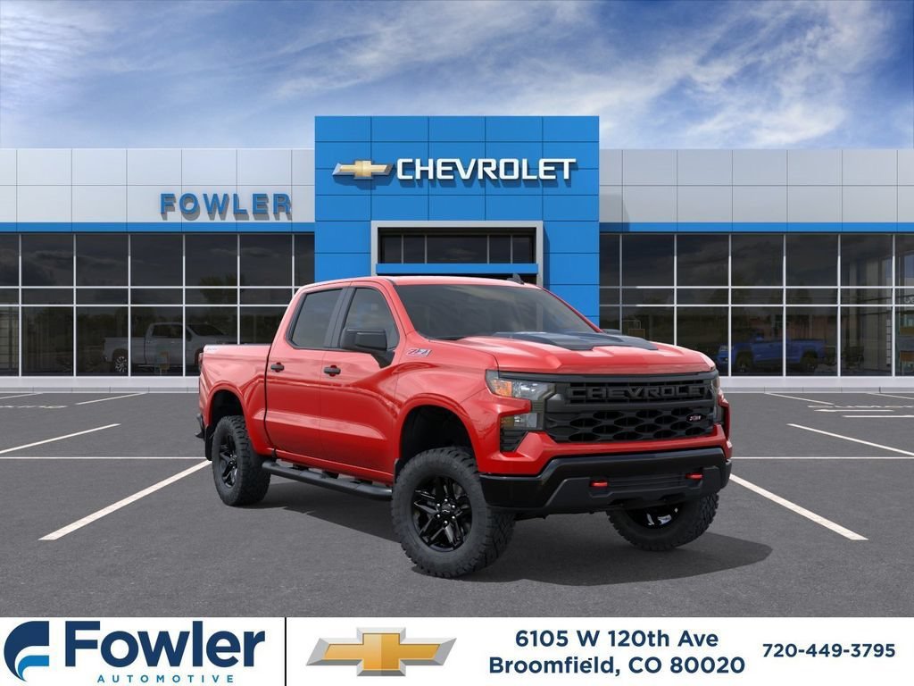 New 2026 Chevrolet Silverado 1500 Custom Trail Boss AWD/4WD image 1