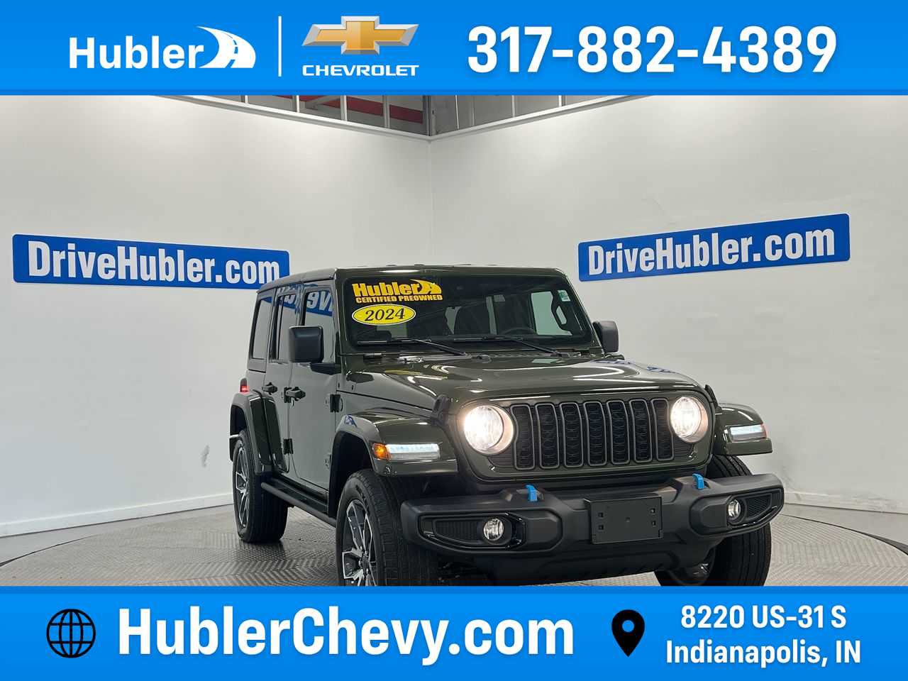 Used 2024 Jeep Wrangler Unlimited w/ Convenience Group AWD/4WD image 1