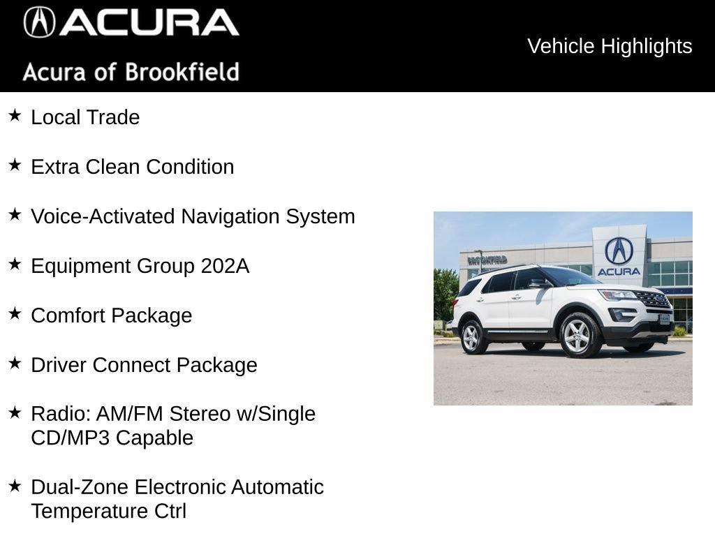Used 2016 Ford Explorer XLT w/ Equipment Group 202A AWD/4WD image 4