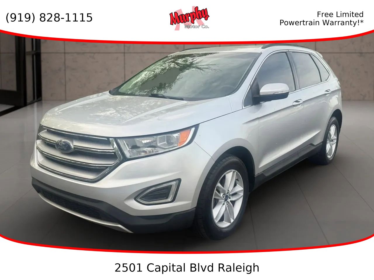 Used 2017 Ford Edge SEL w/ Equipment Group 201A FWD image 1