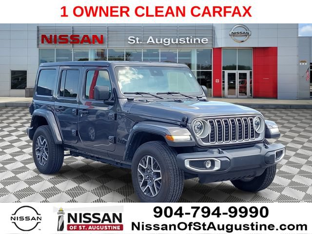 Used 2025 Jeep Wrangler Unlimited Sahara AWD/4WD image 1