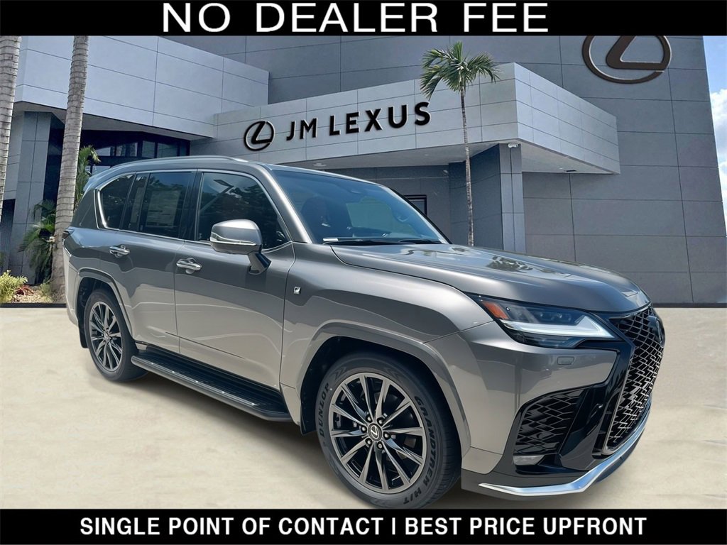New 2025 Lexus LX 600 F Sport image 1