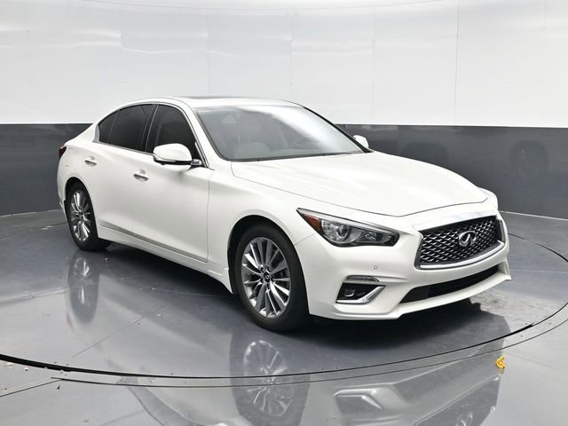 Used 2023 INFINITI Q50 Luxe w/ Cargo Package video 1
