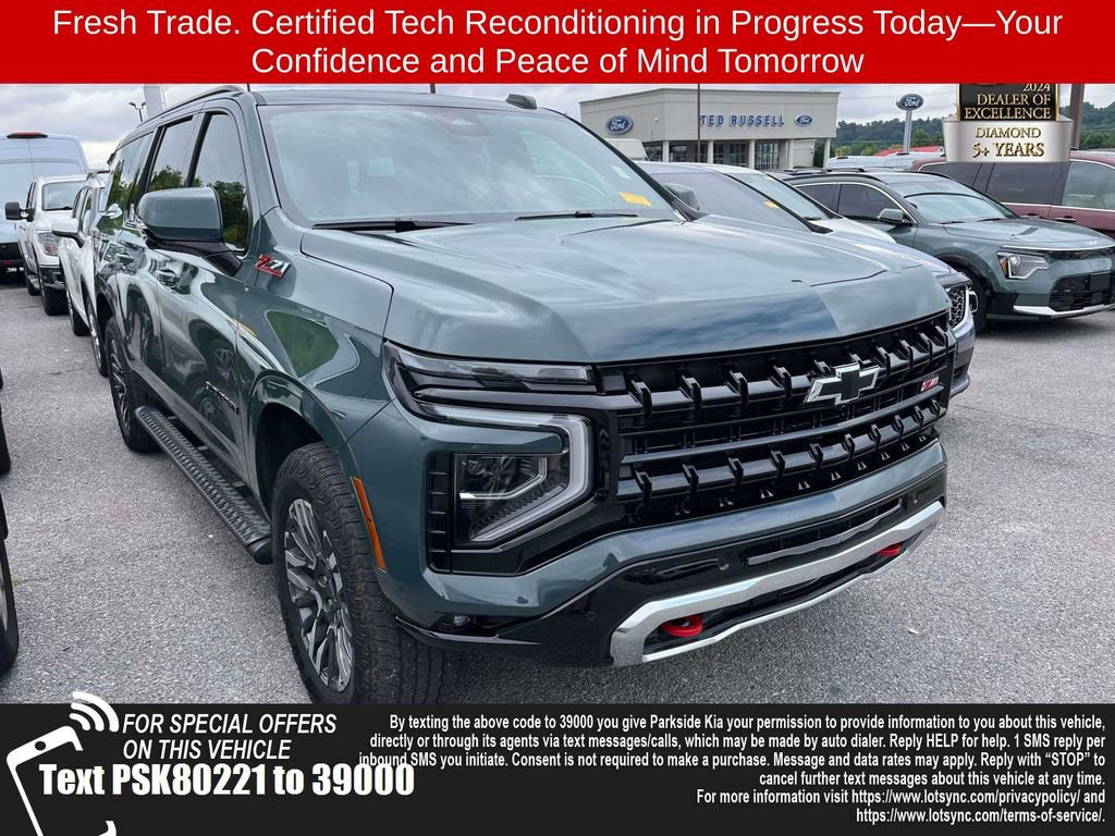 Used 2025 Chevrolet Suburban Z71 w/ Z71 Off-Road Package AWD/4WD image 1
