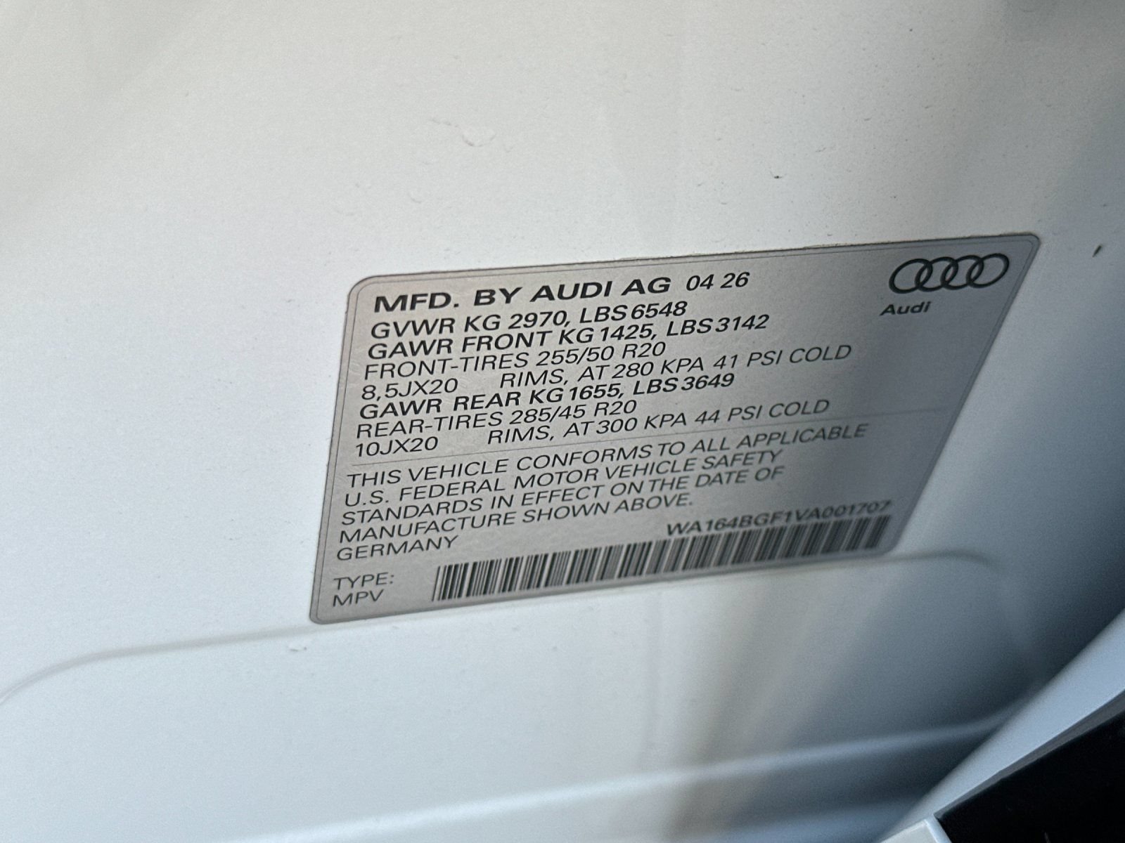 New 2027 Audi Q6 e-tron Premium Plus AWD/4WD image 27