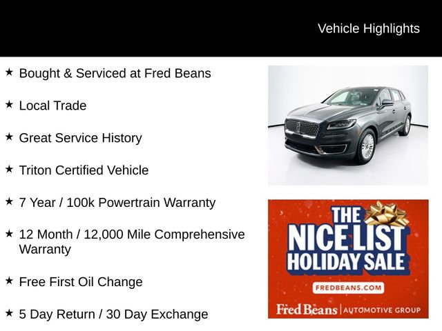 Used 2020 Lincoln Nautilus Premier image 3