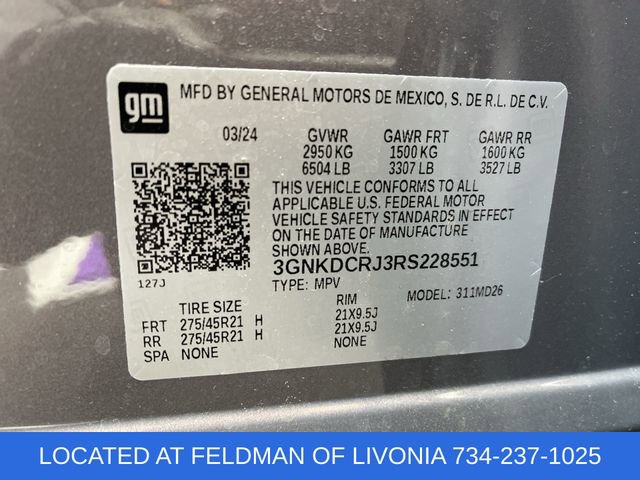 Used 2024 Chevrolet Blazer EV RS image 32