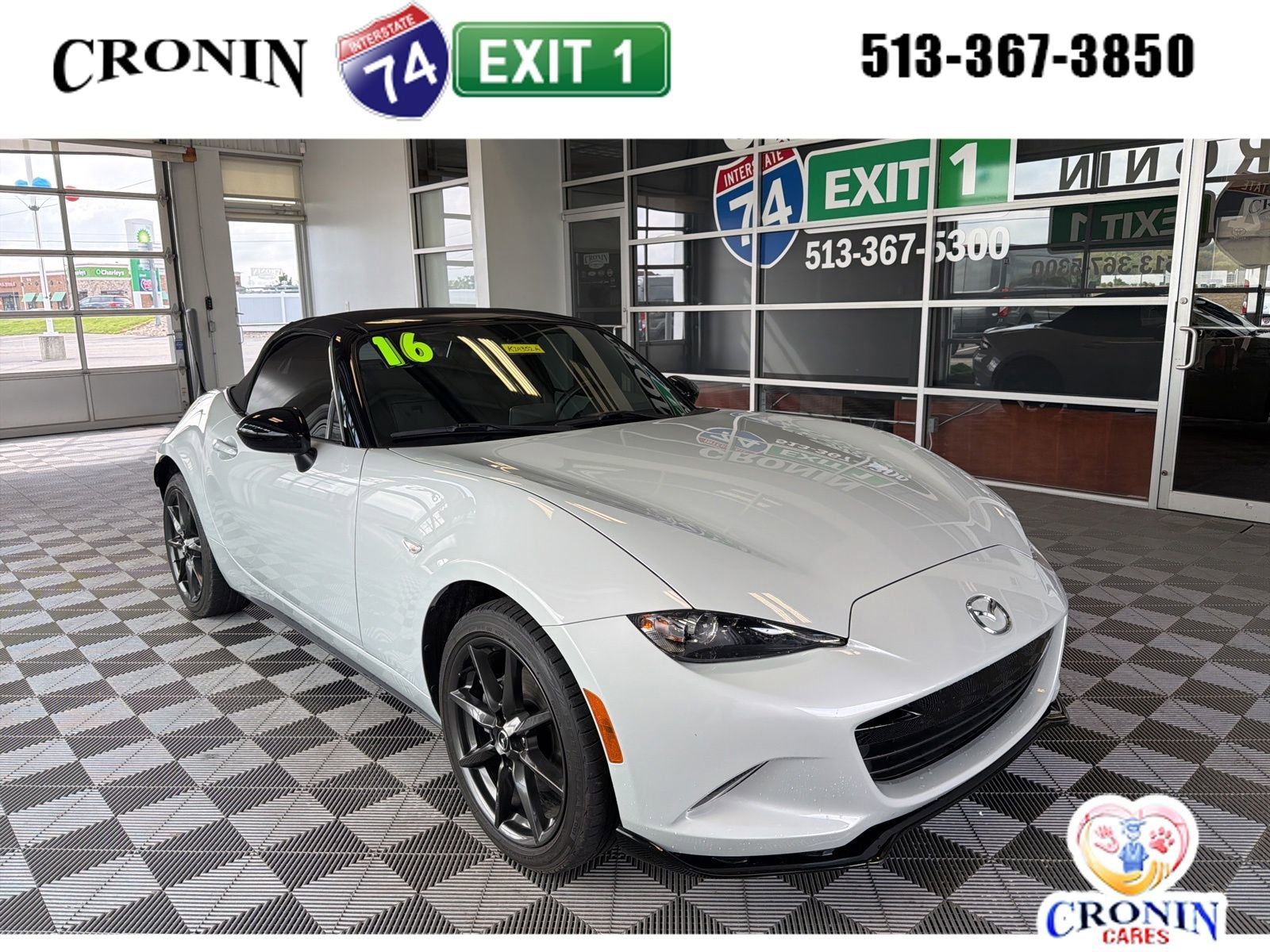 Used 2016 MAZDA MX-5 Miata Club RWD image 1