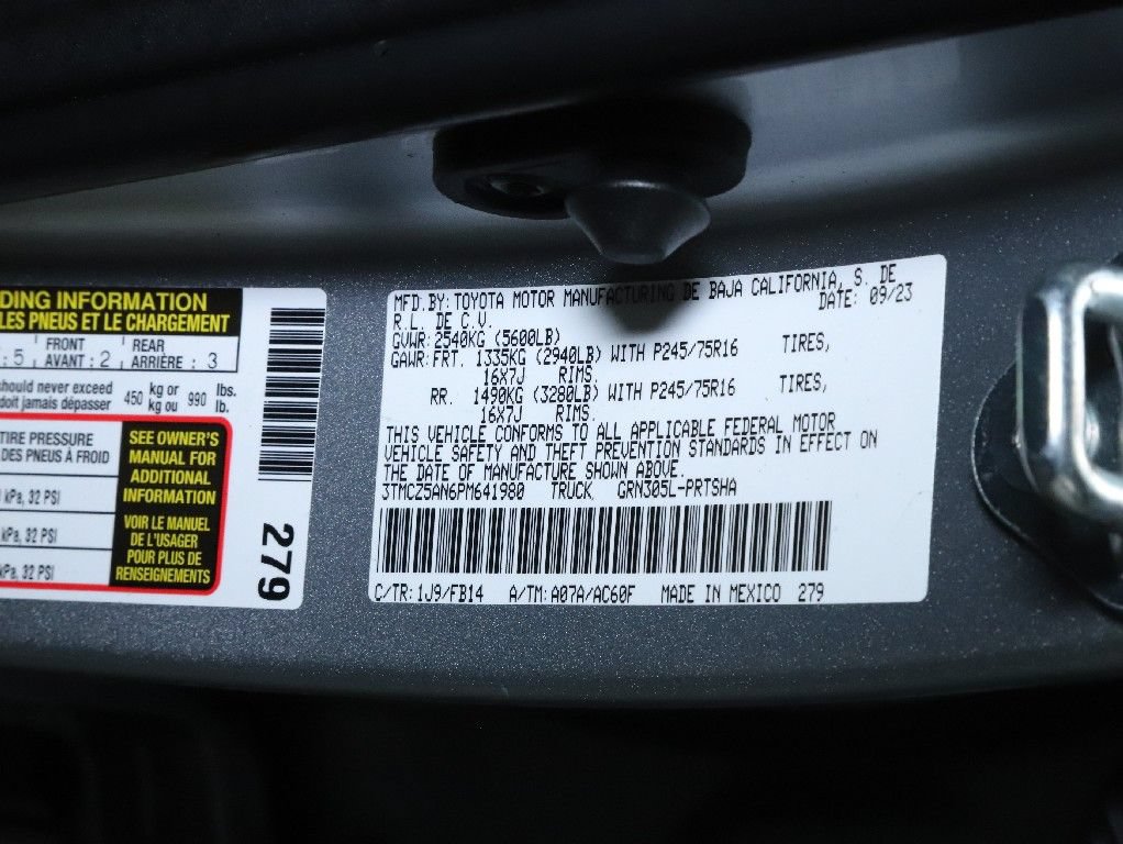 Used 2023 Toyota Tacoma SR AWD/4WD image 19