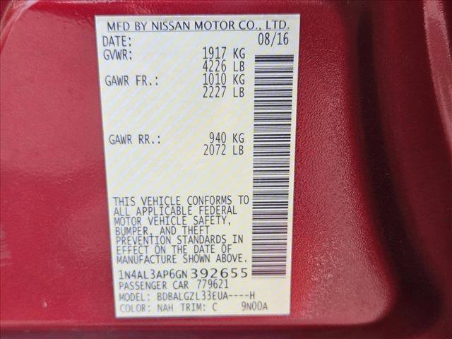 Used 2016 Nissan Altima 2.5 S w/ Power Driver Seat Package image 28