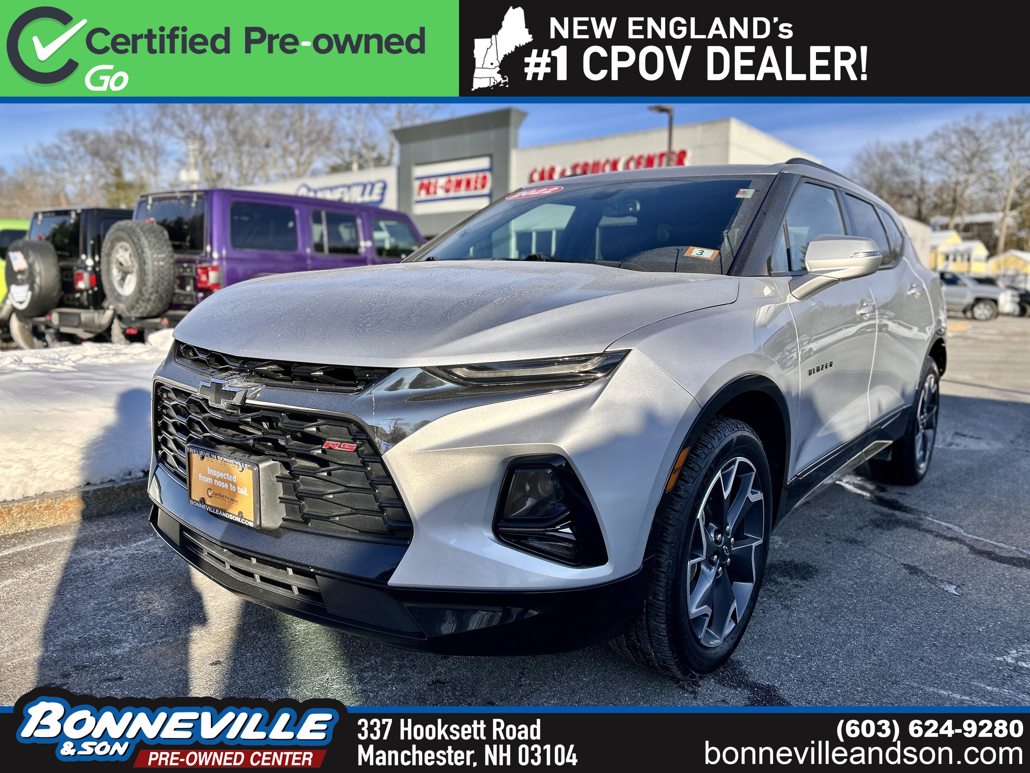 Used 2022 Chevrolet Blazer RS AWD/4WD video 1