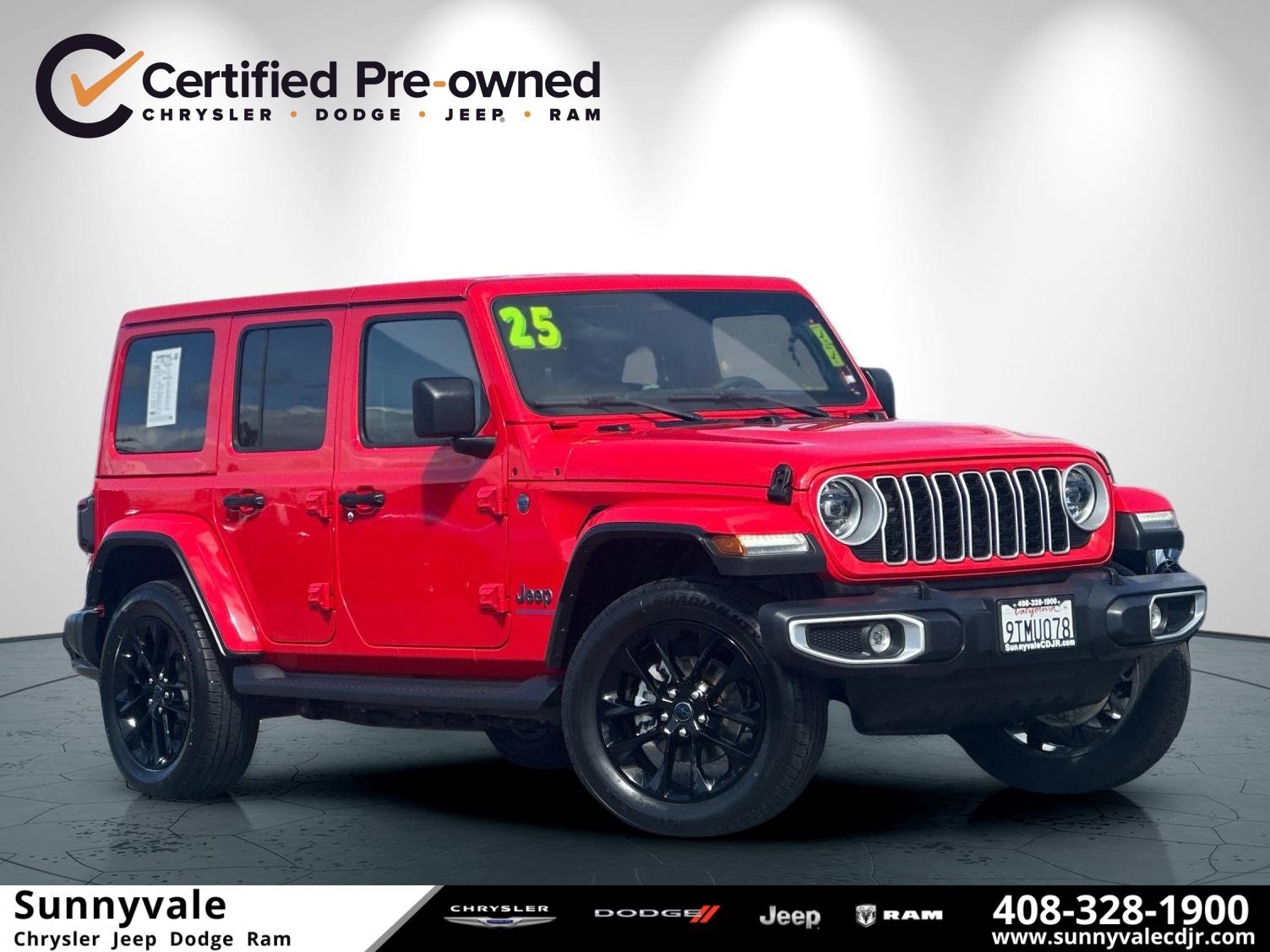 Used 2025 Jeep Wrangler Unlimited Sahara