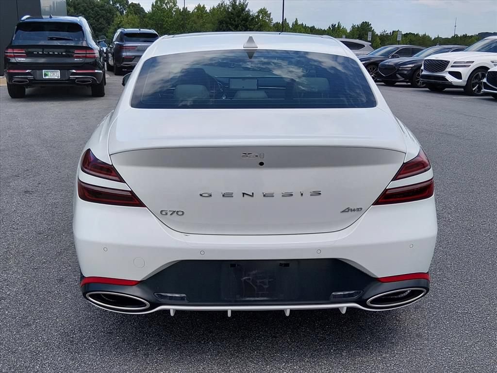 Used 2025 Genesis G70 2.5T w/ Sport Prestige Package AWD/4WD image 4