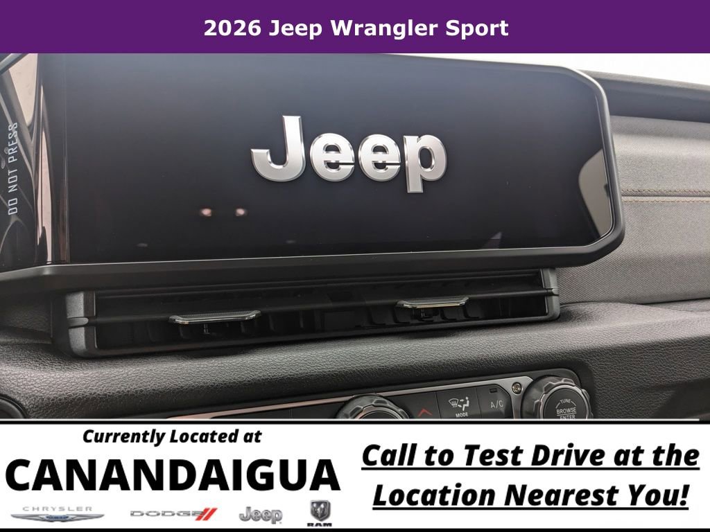 New 2026 Jeep Wrangler Unlimited Sport AWD/4WD image 17