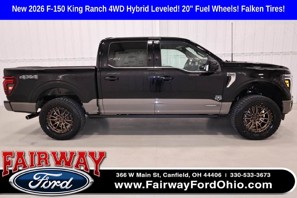 New 2026 Ford F150 King Ranch w/ Equipment Group 601A High