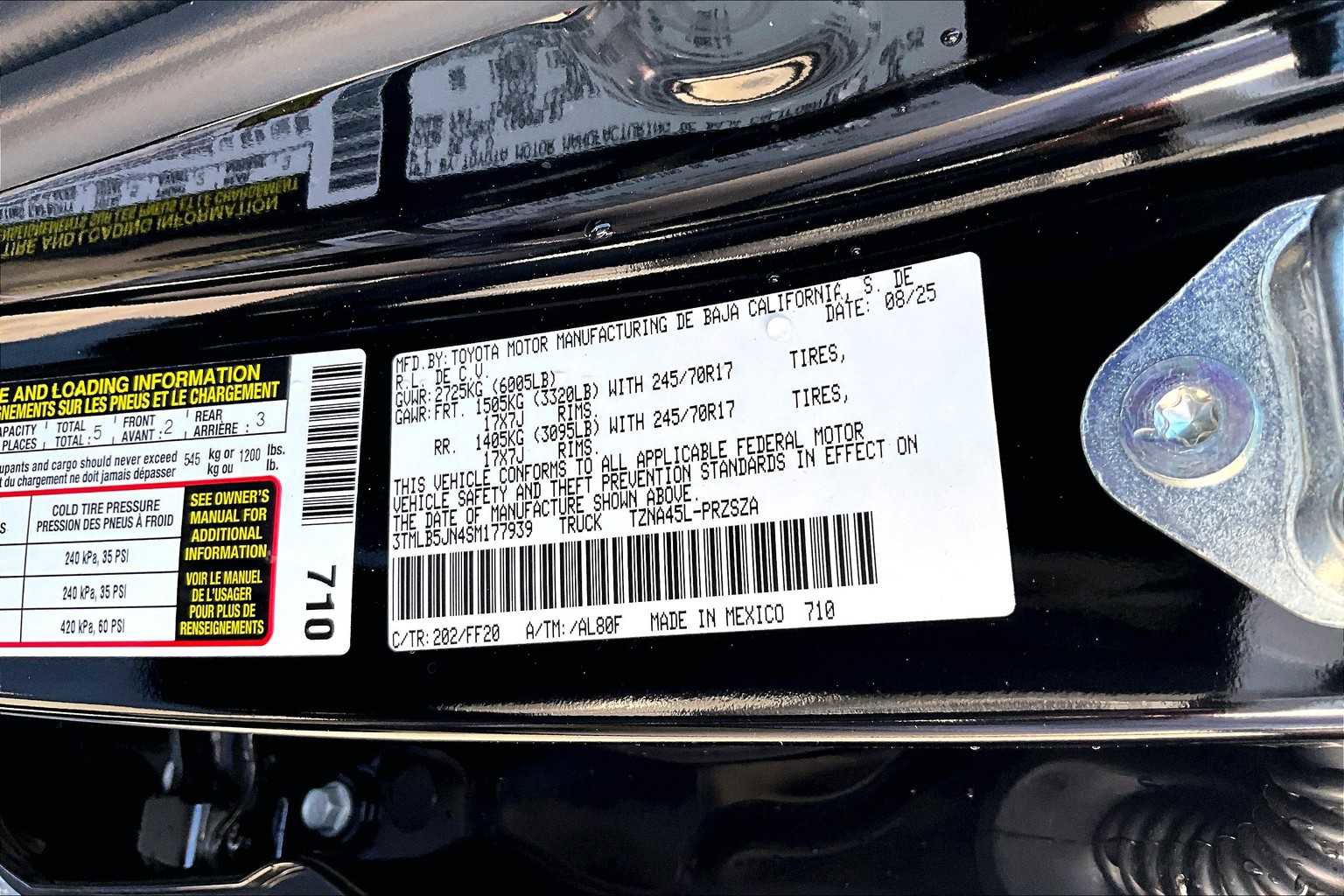 New 2025 Toyota Tacoma SR5 image 22