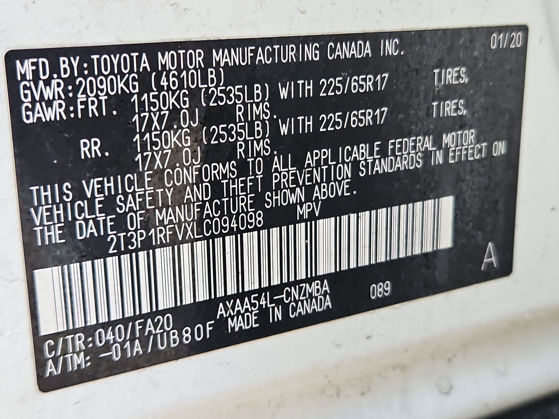 Used 2020 Toyota RAV4 XLE image 35