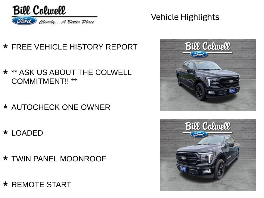 Certified 2024 Ford F150 Lariat w/ Equipment Group 502A High AWD/4WD image 12