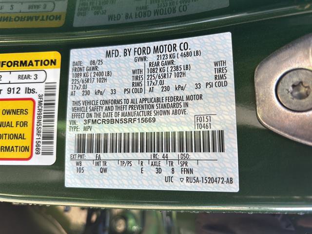 New 2025 Ford Bronco Sport Big Bend w/ Convenience Package image 20