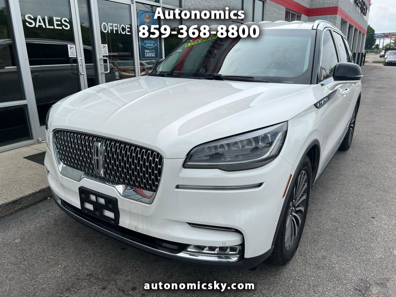 Used 2020 Lincoln Aviator Reserve w/ Elements Package Plus RWD image 1