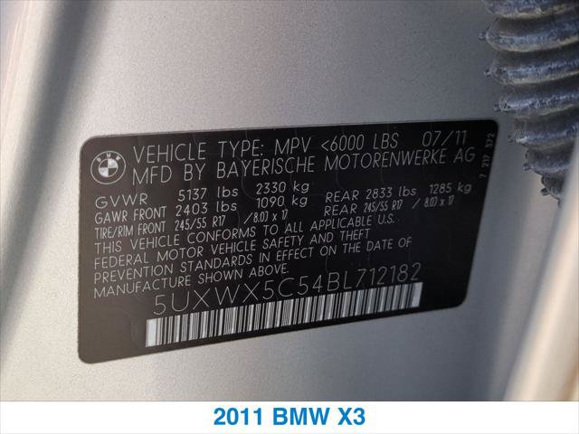 Used 2011 BMW X3 xDrive28i AWD/4WD image 26