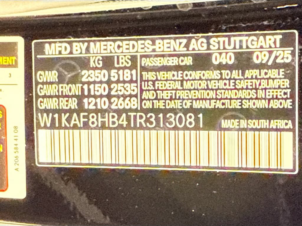 Certified 2026 Mercedes-Benz C 43 AMG 4MATIC Sedan image 34