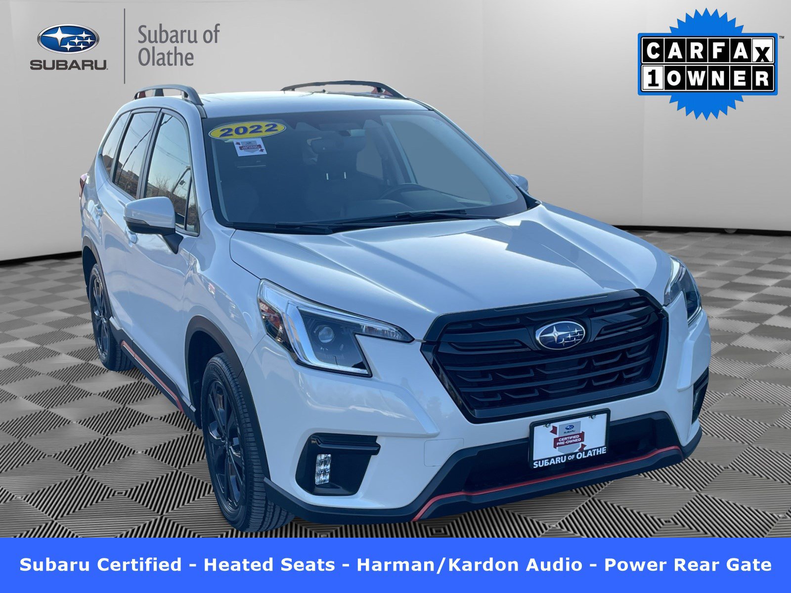 Certified 2022 Subaru Forester Sport