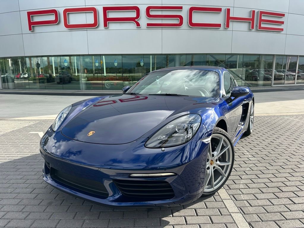 Certified 2025 Porsche 718 Cayman