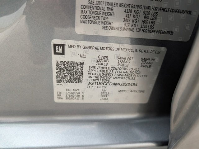 Used 2021 GMC Sierra 1500 Elevation w/ Preferred Package image 36