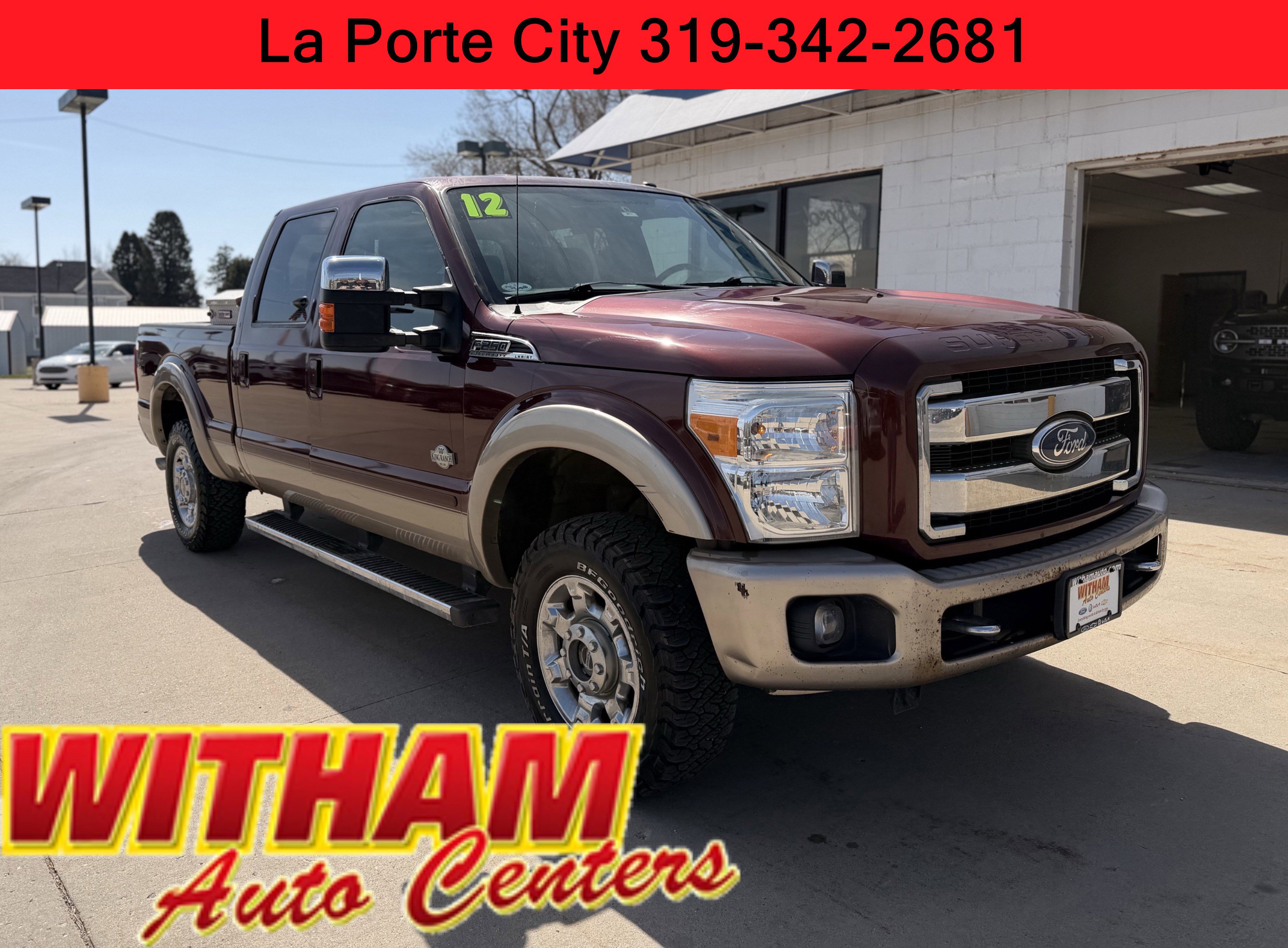 Used 2012 Ford F250 King Ranch w/ King Ranch w/Chrome Pkg image 1