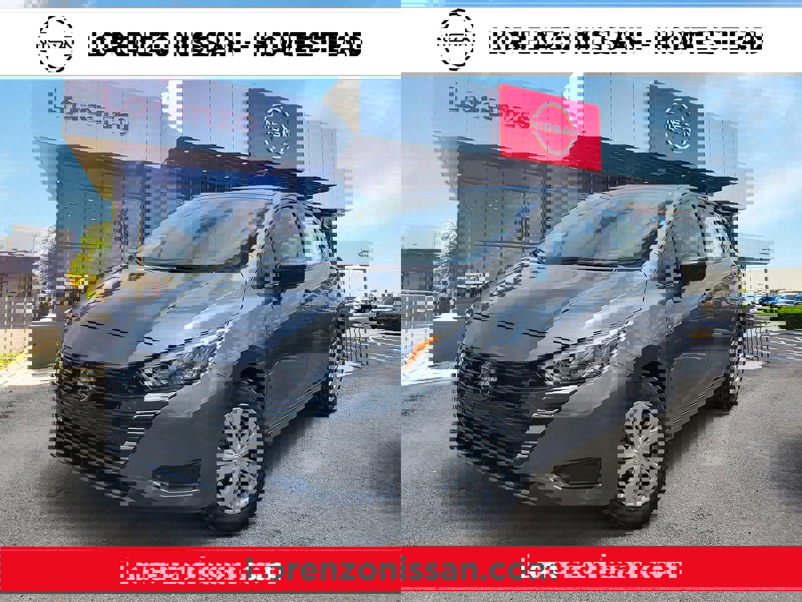 New 2025 Nissan Versa S w/ Trunk Package