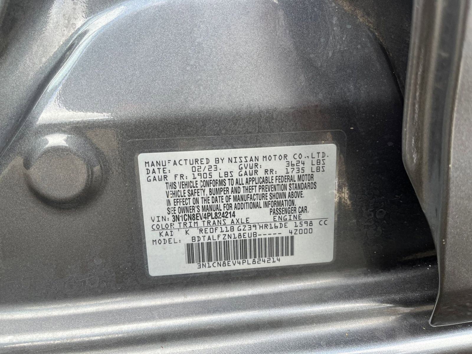 Used 2023 Nissan Versa SV image 27