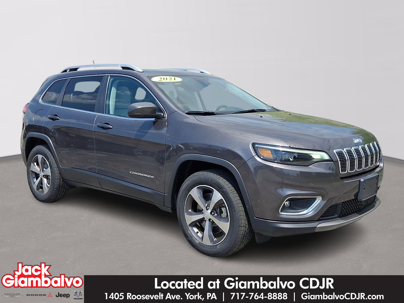 Certified 2021 Jeep Cherokee Limited