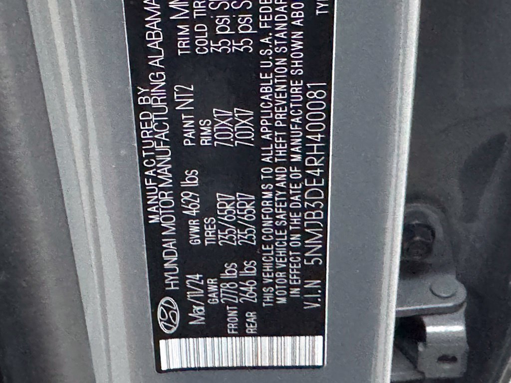Used 2024 Hyundai Tucson SEL FWD image 44