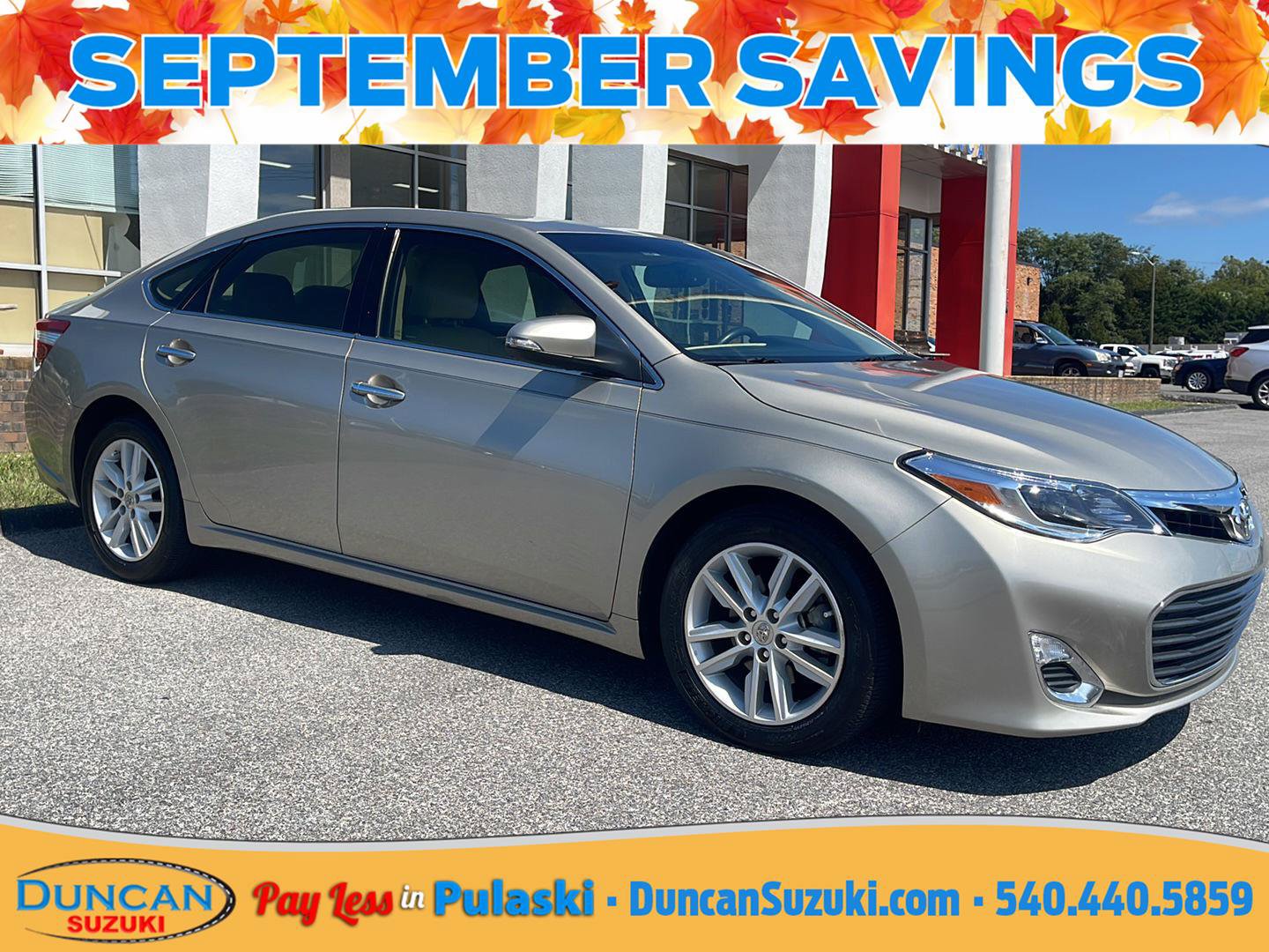 Used 2015 Toyota Avalon XLE Premium