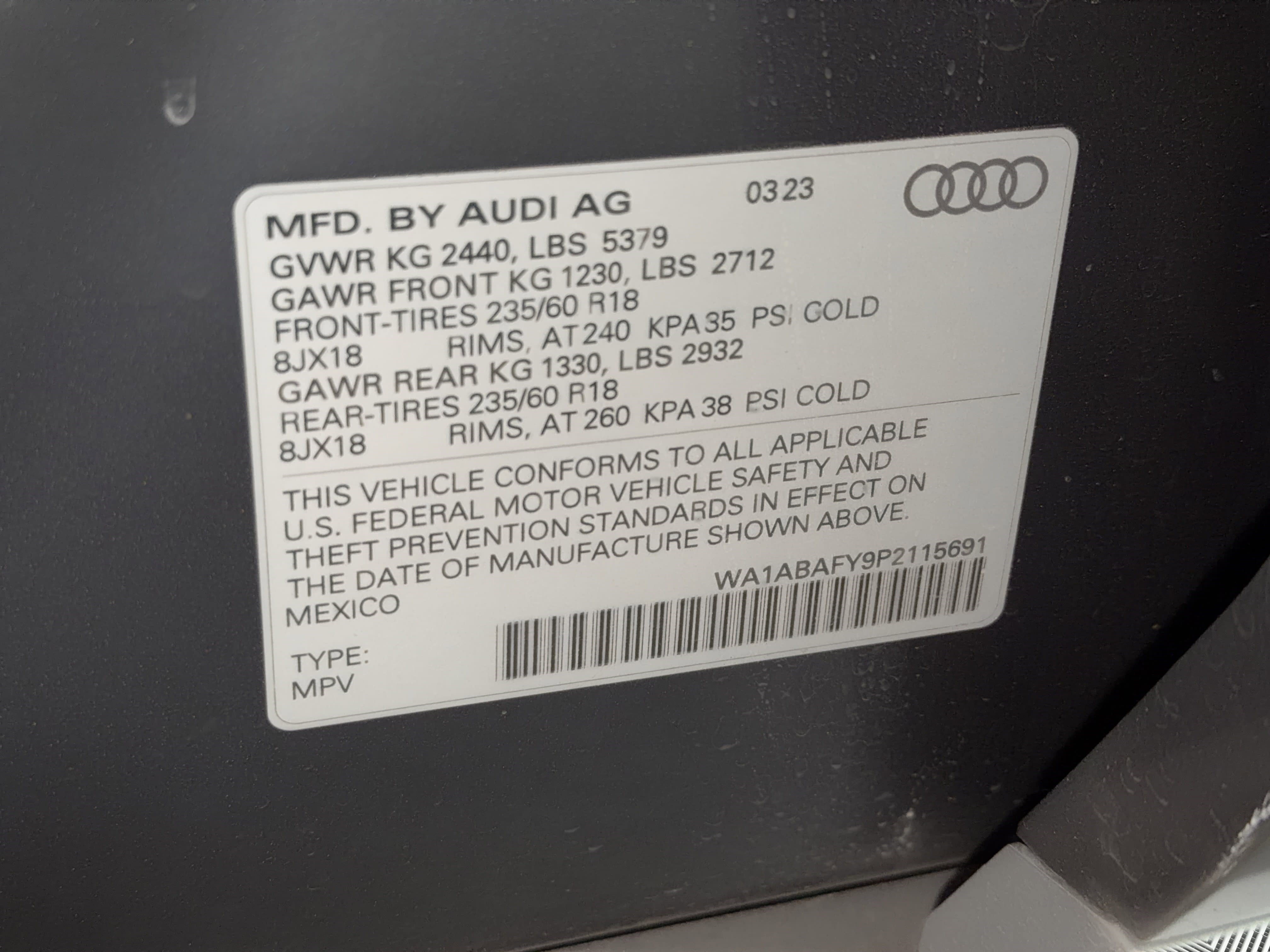 Certified 2023 Audi Q5 2.0T Premium w/ Convenience Package image 27