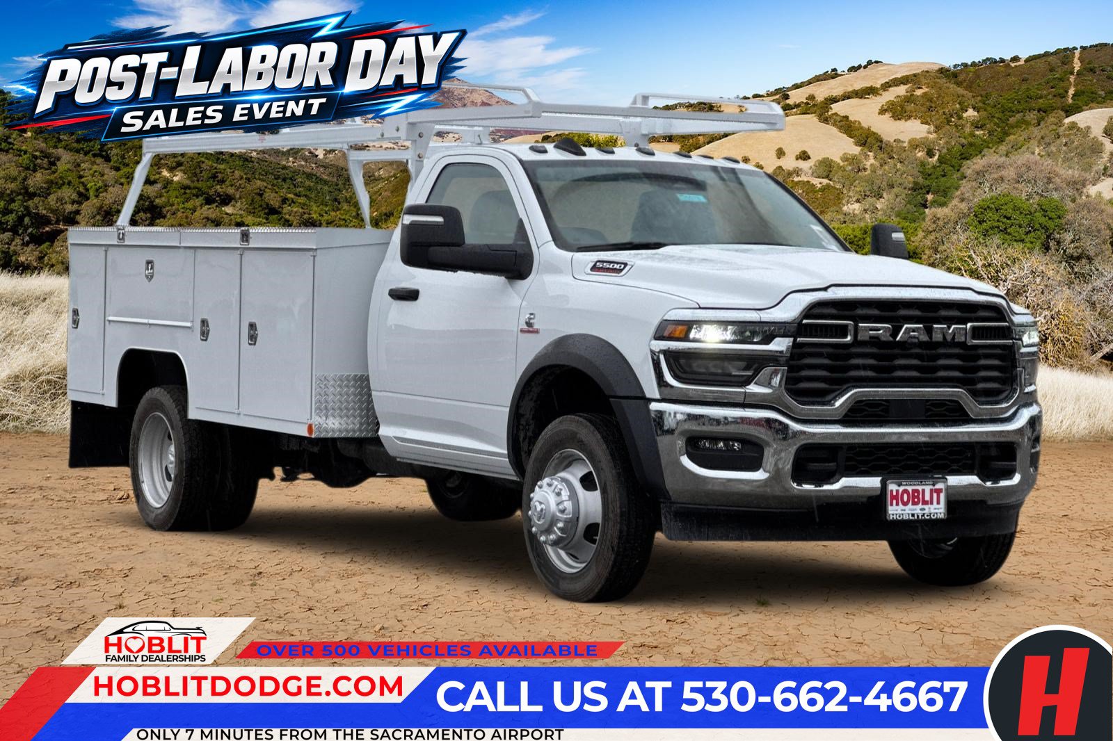 New 2026 RAM 5500 Tradesman w/ Chrome Appearance Group
